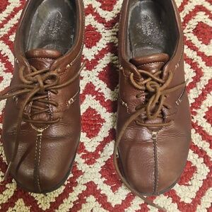 Dark Brown Loafer Lace-Up Shoes (Used)